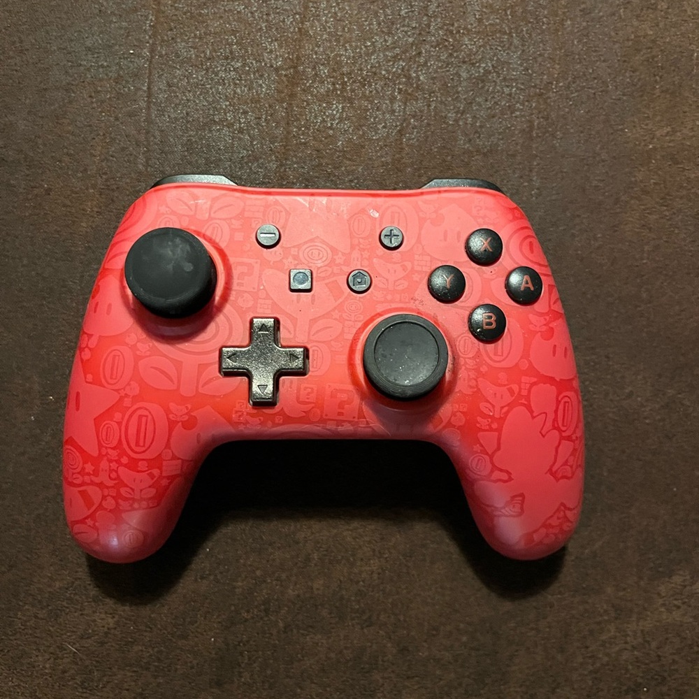 Red Wireless Nintendo Switch Controller